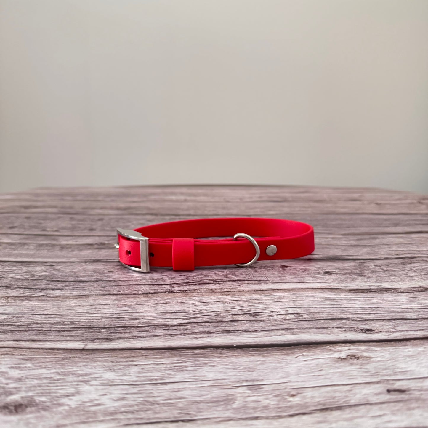 XS 30-37cm Nickel Biothane Collar